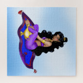 Puzzle Genie Magic Carpet Lamp Blue Sky (Horizontal)