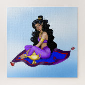 Puzzle Genie Magic Carpet Lamp Blue Sky (Vertical)