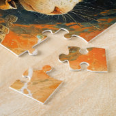 Puzzle Genre lapin céleste (Côté)