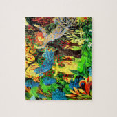Puzzle gens de fées dans la forêt (Vertical)