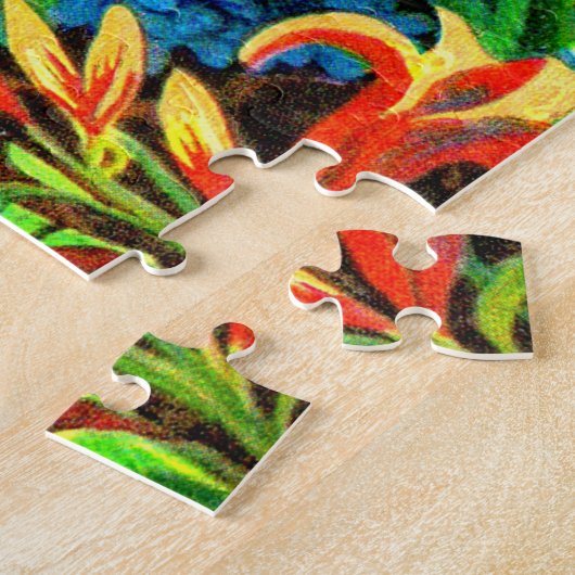 Puzzle gens de fées dans la forêt (Côté)