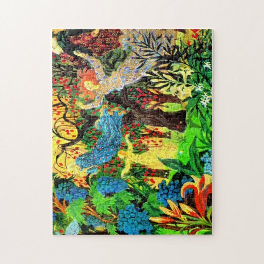 Puzzle gens de fées dans la forêt (Vertical)