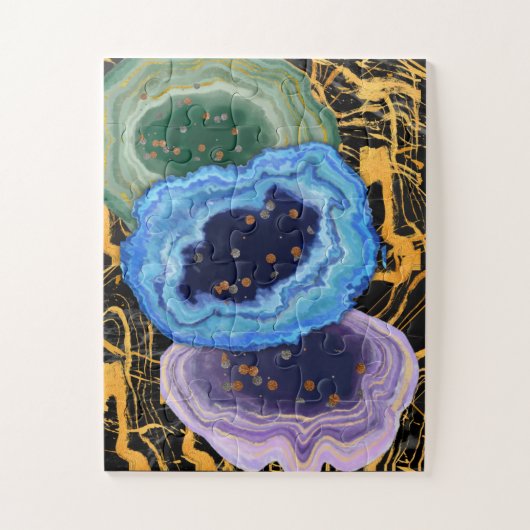 Puzzle Geode (Vertical)