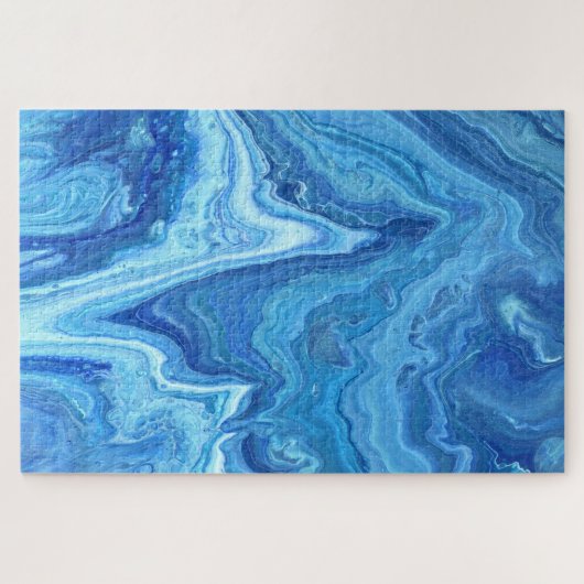 Puzzle Geode bleu (Horizontal)