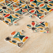 Puzzle Geometric Watercolor Mosaic (Côté)