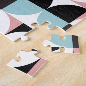 Puzzle Géométrie minimaliste, illustration de style scand (Côté)