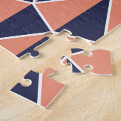 Puzzle Géométrique Abstraite : Art Déco sans couture (Côté)