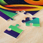 Puzzle Géométrique Abstraite colorée (Côté)
