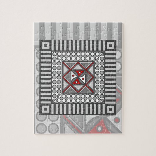 Puzzle géométrique alternatif (Vertical)
