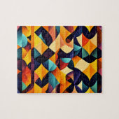 Puzzle Géométrique colorée (Horizontal)