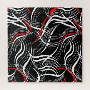 Puzzle Géométrique minimaliste : Motif d'oeuvres d'art si