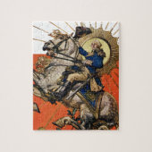 Puzzle George Washington à cheval (Vertical)