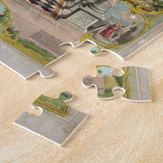 Puzzle George Washington comme un franc-maçon (Côté)