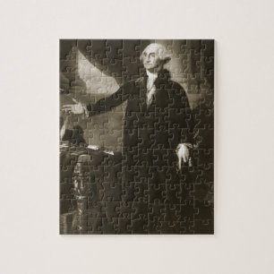 Puzzle George Washington, ęr président du Sta uni