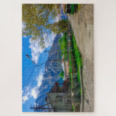 Puzzle Géorgie Kazbegi Stepantsminda Gergeti Nature (Vertical)