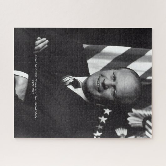 Puzzle Gerald Ford 38e Président des États-Unis (Horizontal)