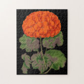 Puzzle Géranium vintage - fleurs audacieuses (Vertical)