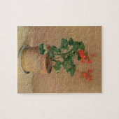 Puzzle Géraniums dans un pot, c.1905 (huile sur la toile) (Horizontal)