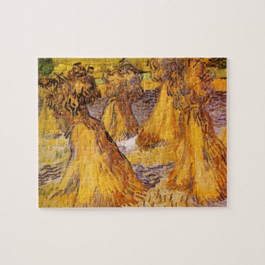 Puzzle Géraniums de blé par Vincent van Gogh (Horizontal)