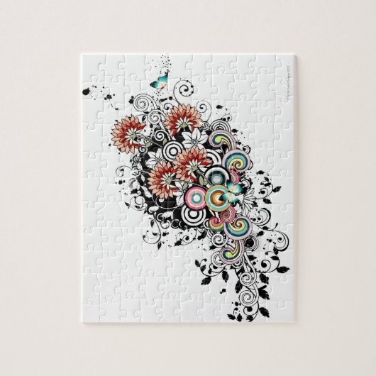 Puzzle Gerber Daisy (Vertical)