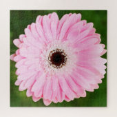Puzzle Gerbera rose clair marguerite florale (Horizontal)