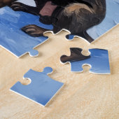 Puzzle German Shorthaired Pointer Christmas Lighthouse (Côté)