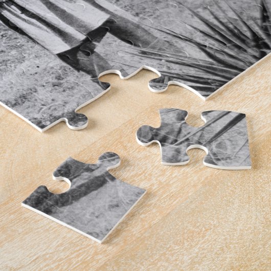 Puzzle Geronimo et trois de ses guerriers d'Apache, 1886 (Côté)