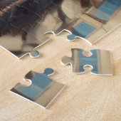 Puzzle Geronimo Portrait du chef guerrier indien (Côté)