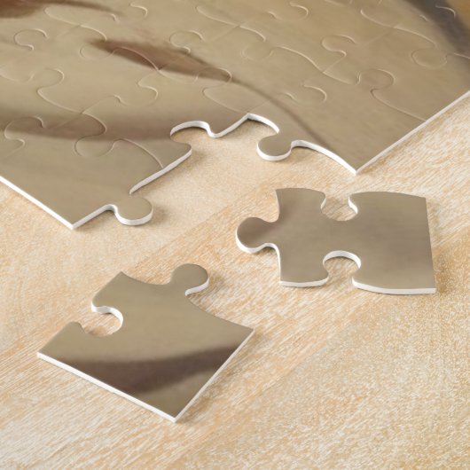 Puzzle Geronimo Portrait du chef guerrier indien (Côté)