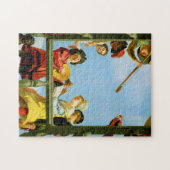 Puzzle Gerrit Van Honthorst Groupe Musical Balcon Art (Horizontal)