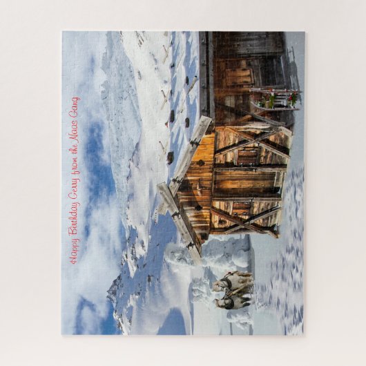 Puzzle Gerry Anniversaire. Jigsaw Puzz (Vertical)