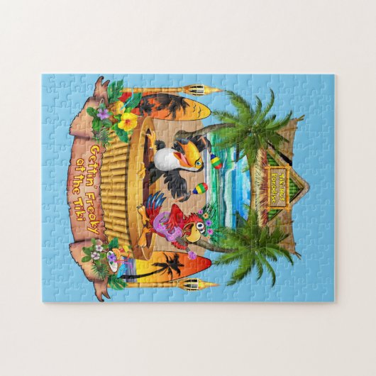 PUZZLE GETTING BIZARRE AU TIKI (Horizontal)