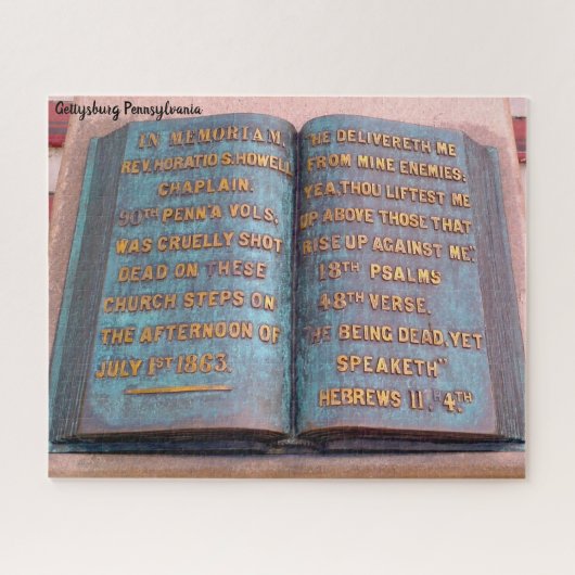 Puzzle Gettysburg Pennsylvania (Horizontal)