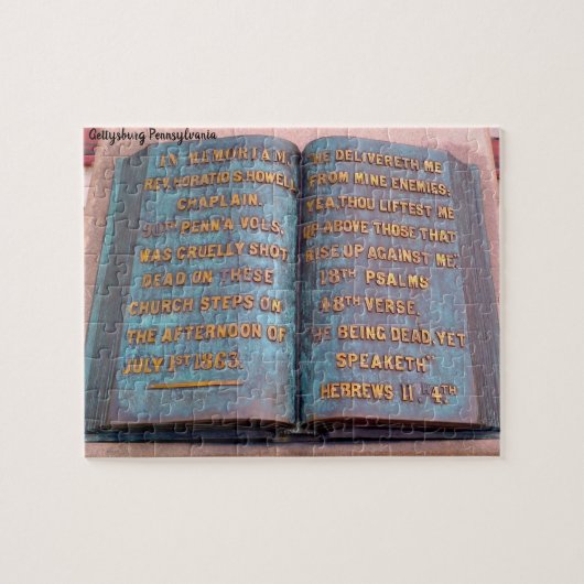 Puzzle Gettysburg Pennsylvanie (Horizontal)