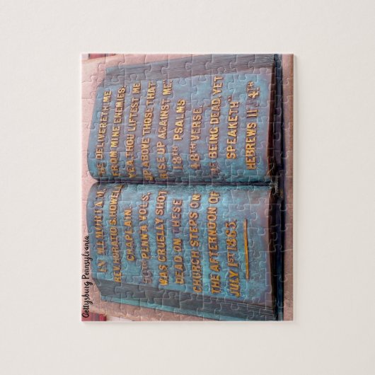 Puzzle Gettysburg Pennsylvanie (Vertical)