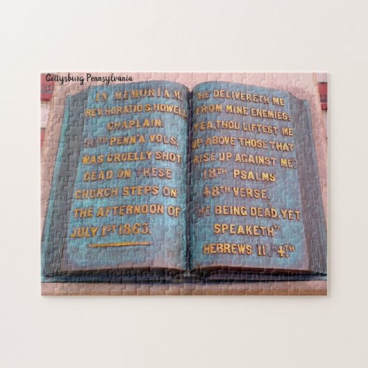 Puzzle Gettysburg Pennsylvanie (Horizontal)