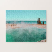 Puzzle Geyser dans le parc national de Yellowstone (Horizontal)