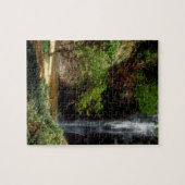 Puzzle Ghana : Wli Falls, alias Chutes d'Agumatsa (Volta) (Horizontal)