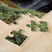 Puzzle Ghana : Wli Falls, alias Chutes d'Agumatsa (Volta) (Côté)