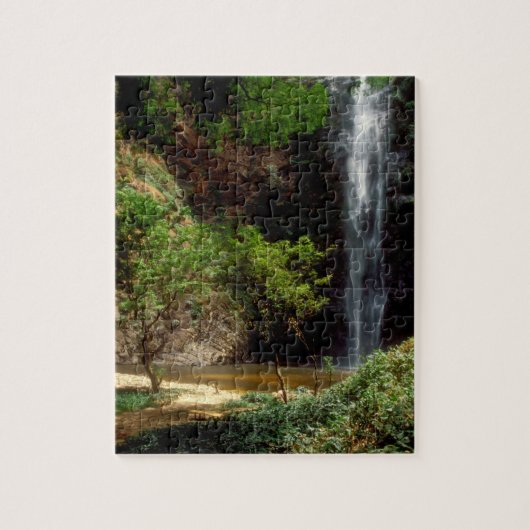 Puzzle Ghana : Wli Falls, alias Chutes d'Agumatsa (Volta) (Vertical)