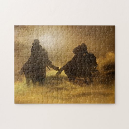 Puzzle Ghost Riders Cowboy Pays Ouest (Horizontal)