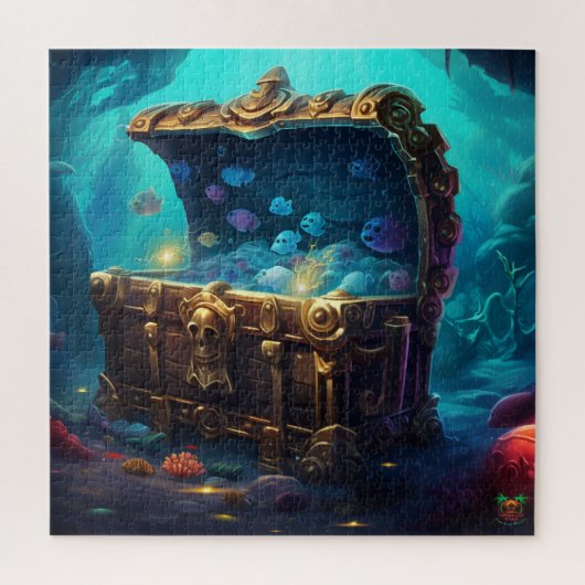 Puzzle 🐙 Ghosts Treasure Dive (Vertical)