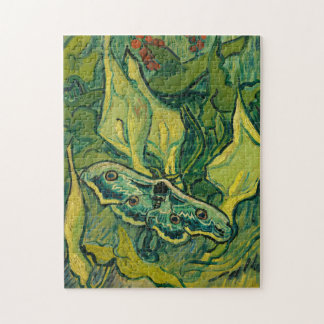 Puzzle Giant Peacock Moth, 1889 par Vincent van Gogh