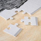 Puzzle Gibson fille lit un livre (Côté)