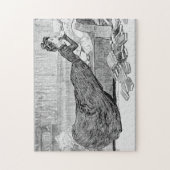 Puzzle Gibson fille lit un livre (Vertical)