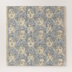 Puzzle Gibson filles Victorian femme motif de mode