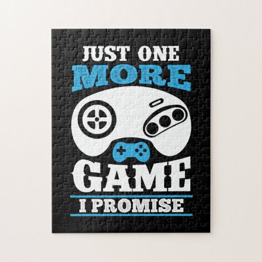Puzzle Gift Gamer Juste Un Jeu De Plus Je Promets (Vertical)