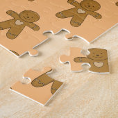 Puzzle GingerBread Man Christmas Cookie (Côté)