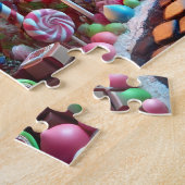 Puzzle Gingerbread Village Candy Cane Lane (Côté)