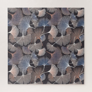 Puzzle Ginkgo feuilles : élégant motif naturel.
